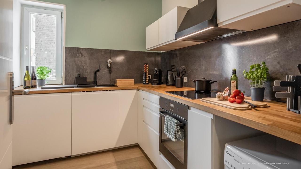 Flair: Stylisches Apartment - Netflix - Basf - Uni Mannheim Ludwigshafen am Rhein Buitenkant foto