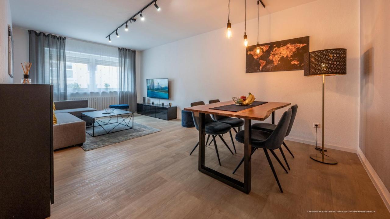 Flair: Stylisches Apartment - Netflix - Basf - Uni Mannheim Ludwigshafen am Rhein Buitenkant foto