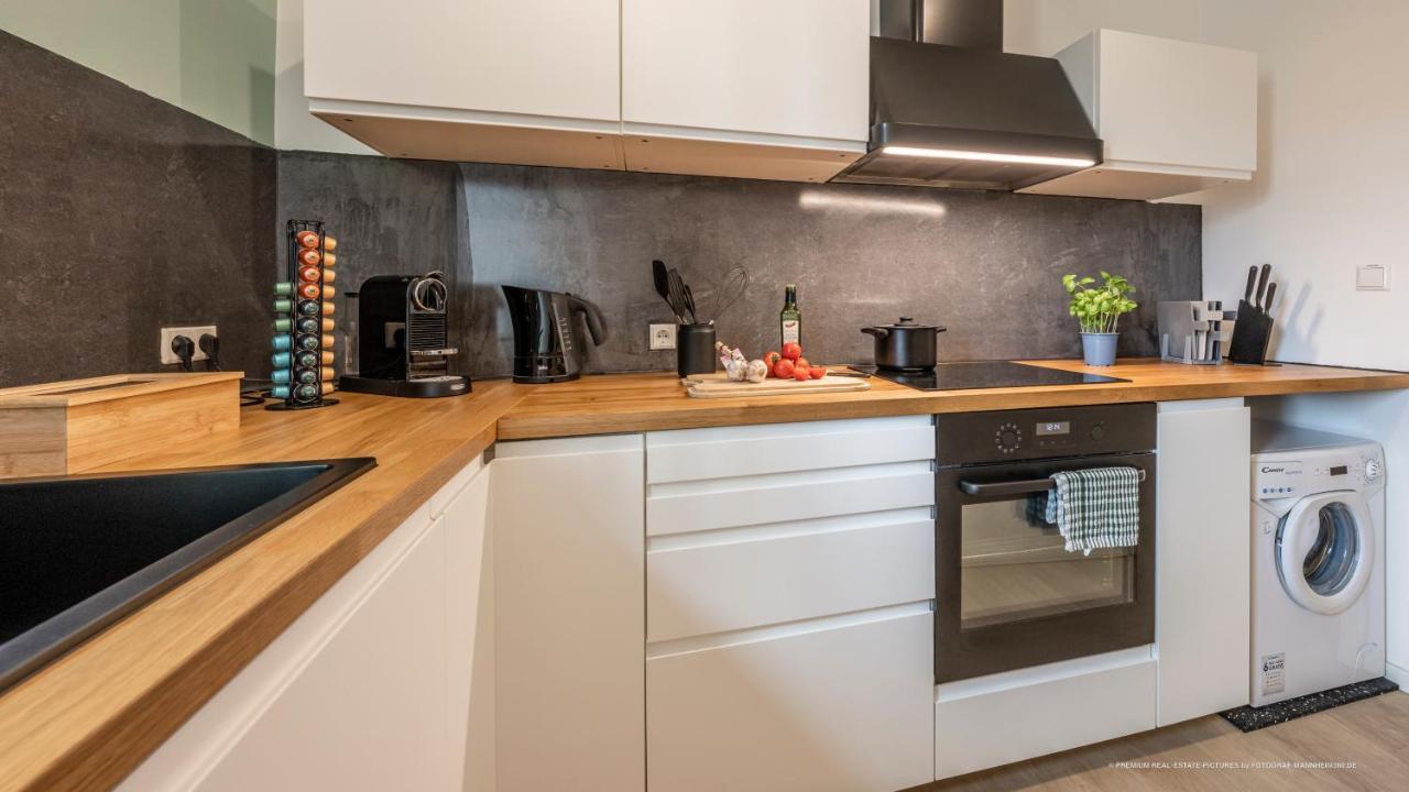 Flair: Stylisches Apartment - Netflix - Basf - Uni Mannheim Ludwigshafen am Rhein Buitenkant foto