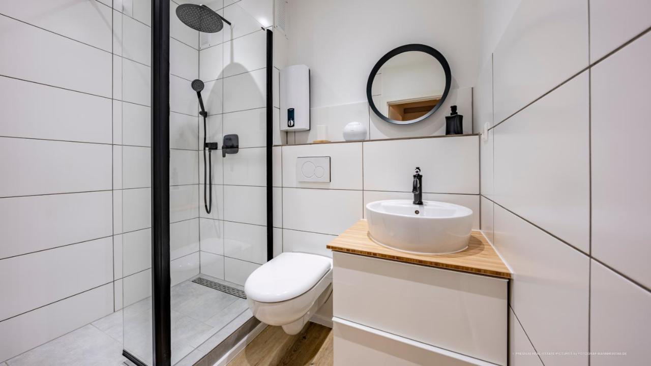 Flair: Stylisches Apartment - Netflix - Basf - Uni Mannheim Ludwigshafen am Rhein Buitenkant foto